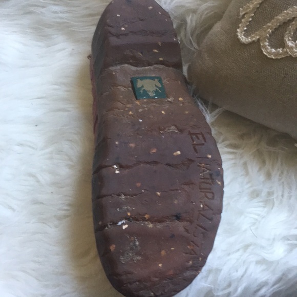 Red El Natura Lista Clogs - Picture 8 of 8